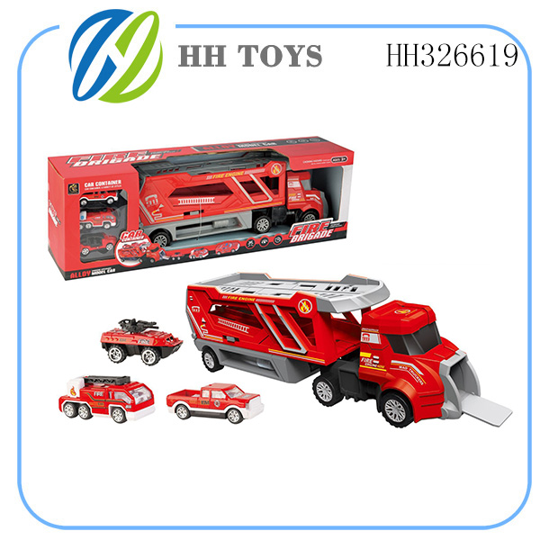 Alloy fire truck