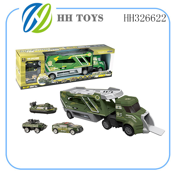 Alloy military truck