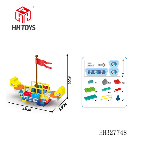 Large particle building block