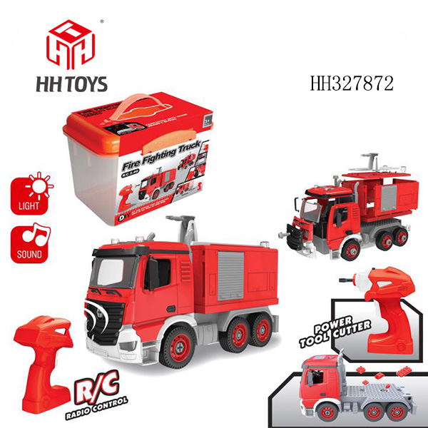 DIY R/C fire vehicle