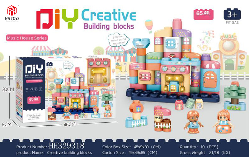 DIY creative Building blocks