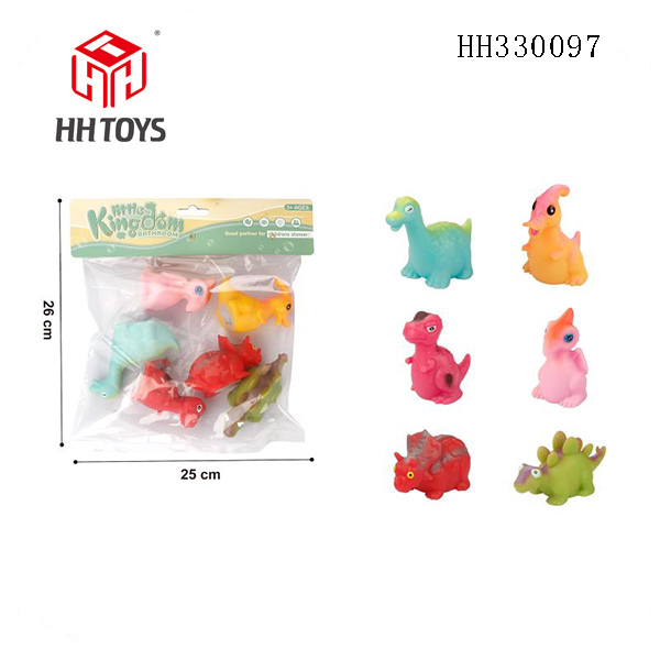 Water jet animal 6pcs