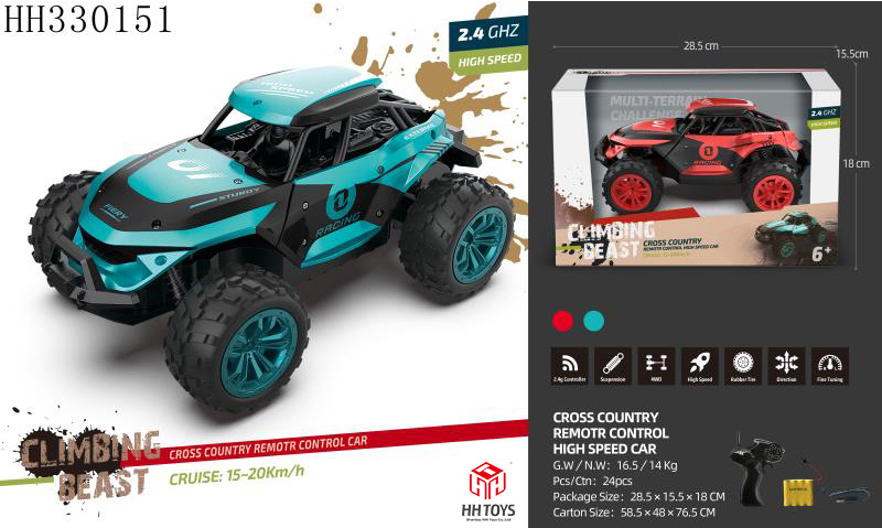 1:16 R/C Cross country car