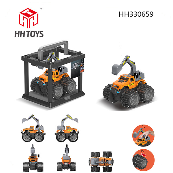 Deformation wheel car series