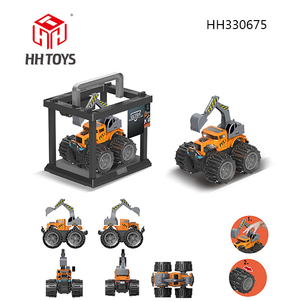 Deformation wheel car series