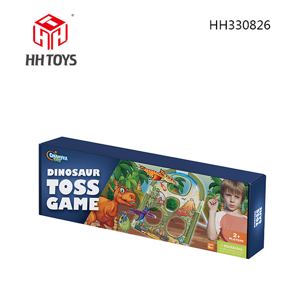 dinosaur toss game