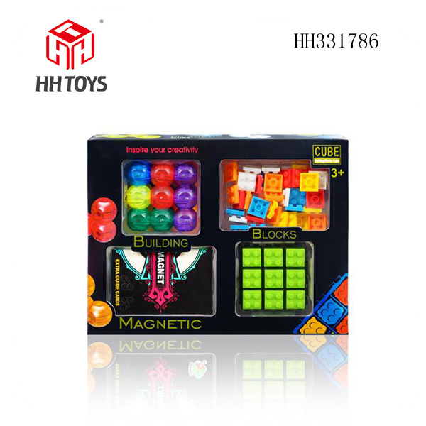 Building block magnetic force Rubik's Cube