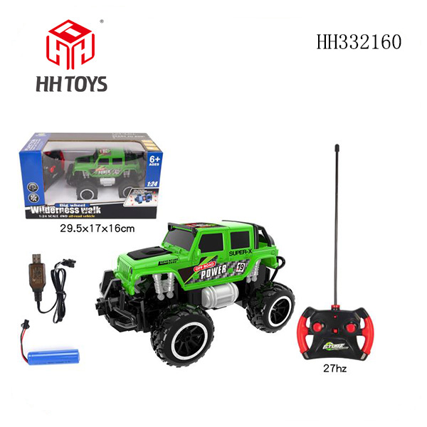 1: 24 4-channel off road R/C vehicle