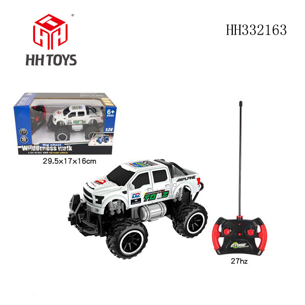 1: 24 4-channel off road R/C vehicle