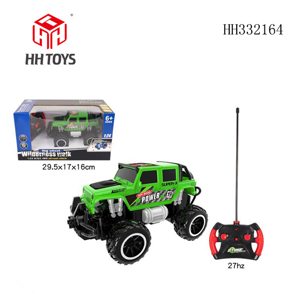 1: 24 4-channel off road R/C vehicle