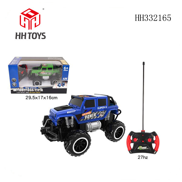 1: 24 4-channel off road R/C vehicle