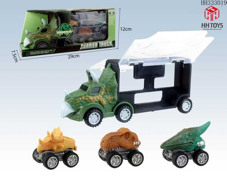 Dinosaur storage car