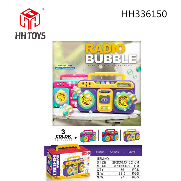 Bubble radio