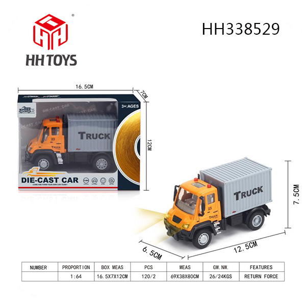 1:64 Alloy Container truck