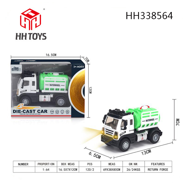 1:64 Alloy Sanitation vehicle