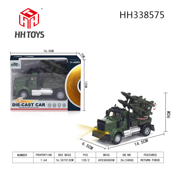 1:64 Alloy Military vehicle