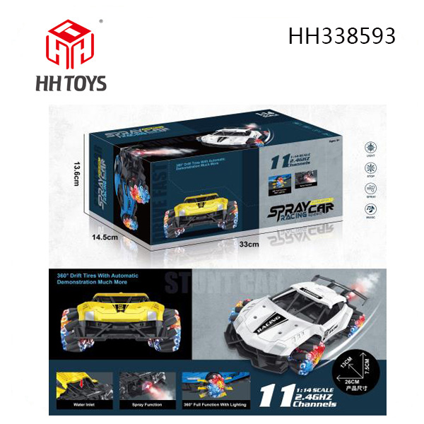 2.4GHZ Alloy stunt R/C car