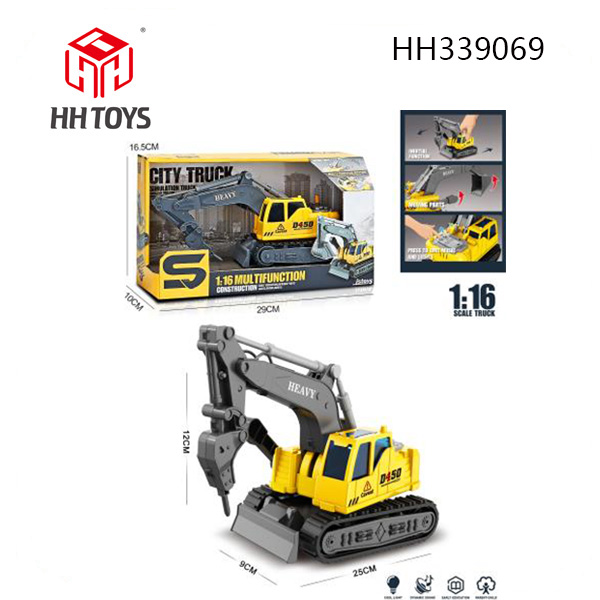 1:16 Crawler excavator