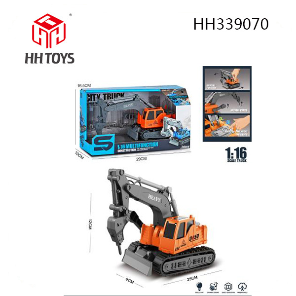 1:16 Crawler excavator