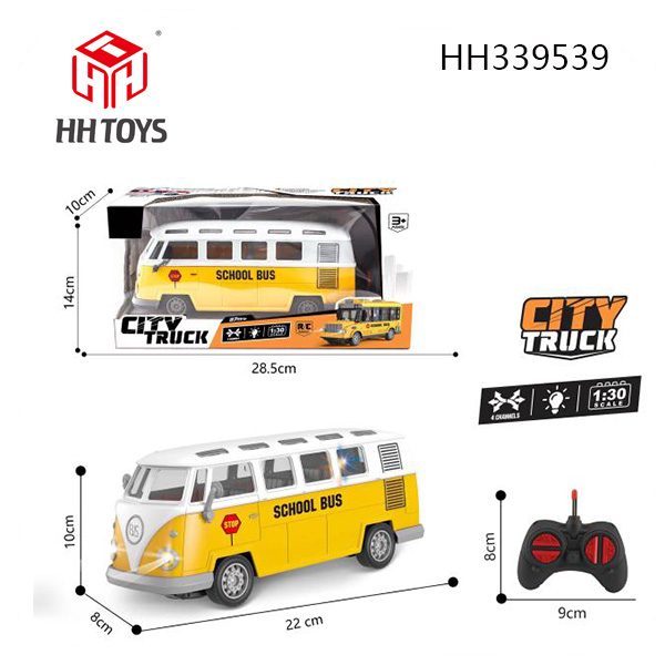 1:30 4-channel R/C  bus