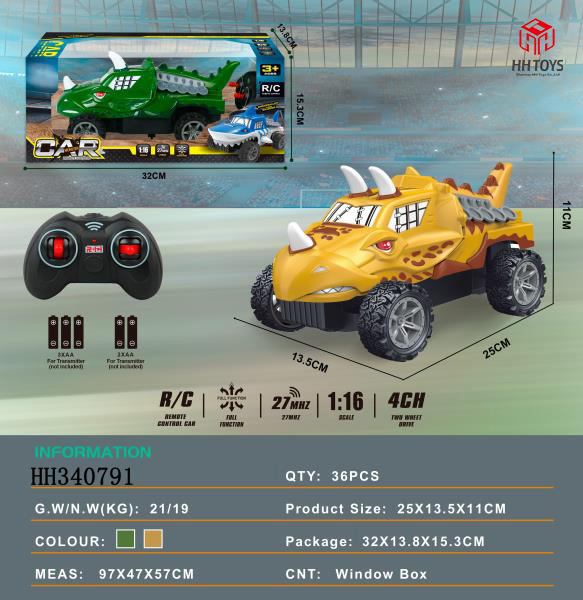 Triceratops R/C car