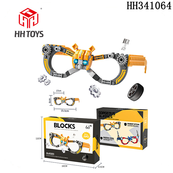 Building blocks eyeglass