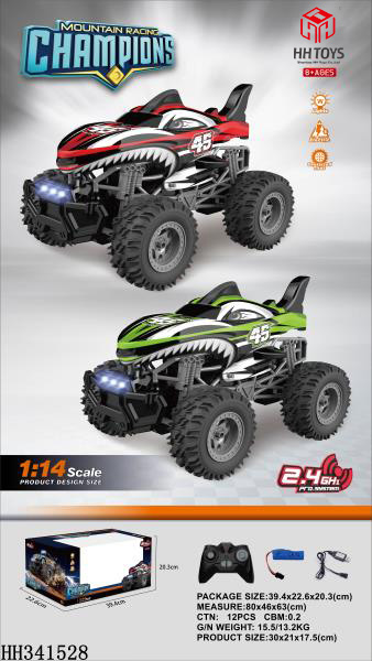 1:14 2.4GHZ R/C Off-road vehicle