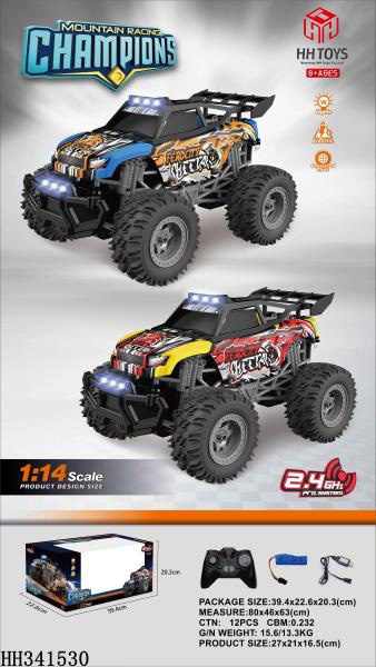 1:14 2.4GHZ R/C Off-road vehicle