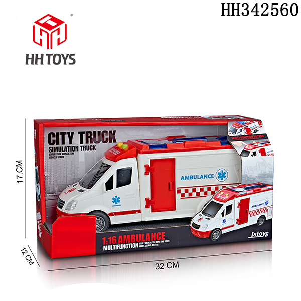 1:16 inertia ambulance