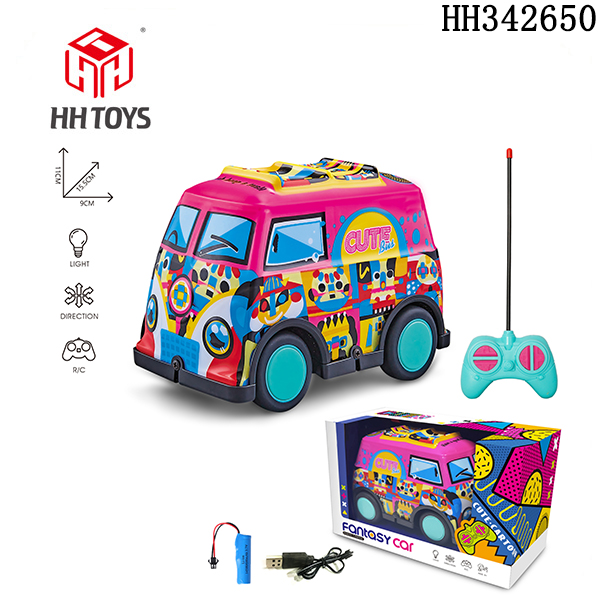 4-channel Cartoon car