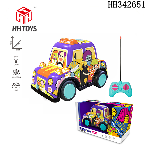 4-channel Cartoon car