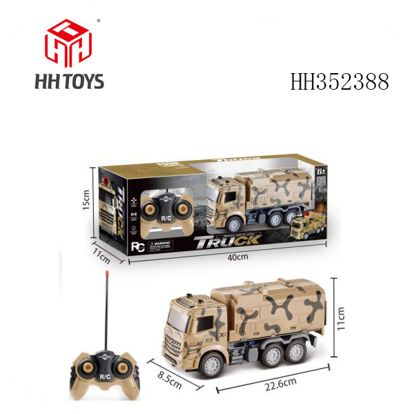 Remote controlled military trucks