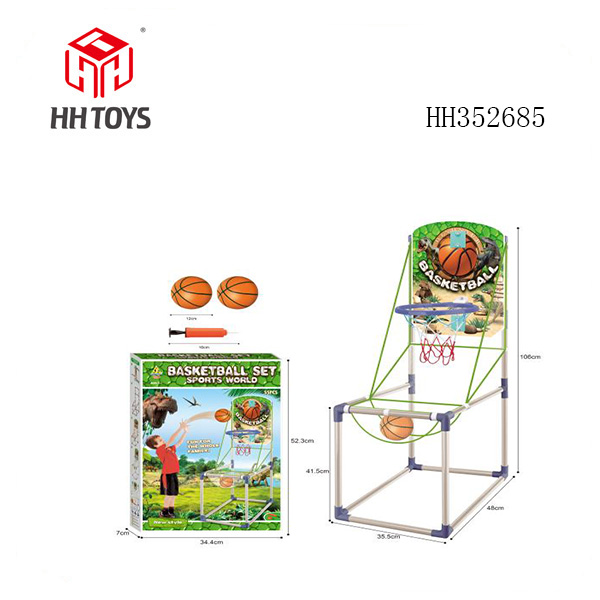 Dinosaur Basketball Stand Set