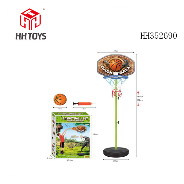 Dinosaur Basketball Platform Set