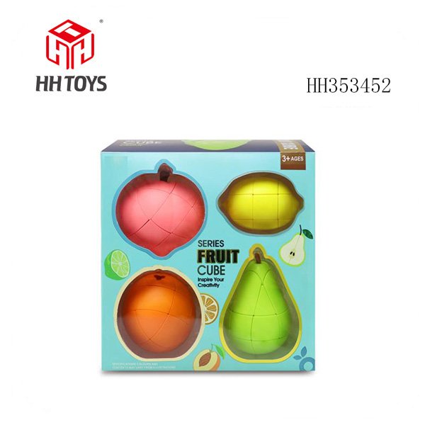 Fruit shape magic cube set