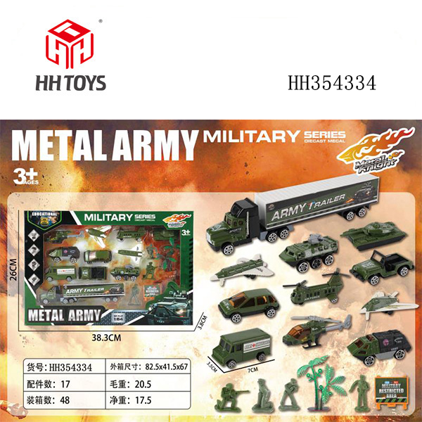 Alloy military set