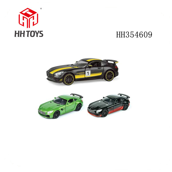 1:32 Pull back alloy car with light and sound,8pcs/display box