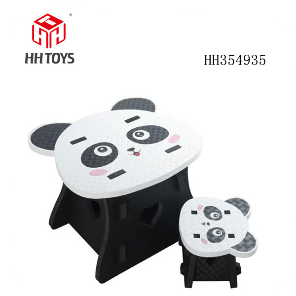 EVA Panda Children's Table and Chair Set (GCC)