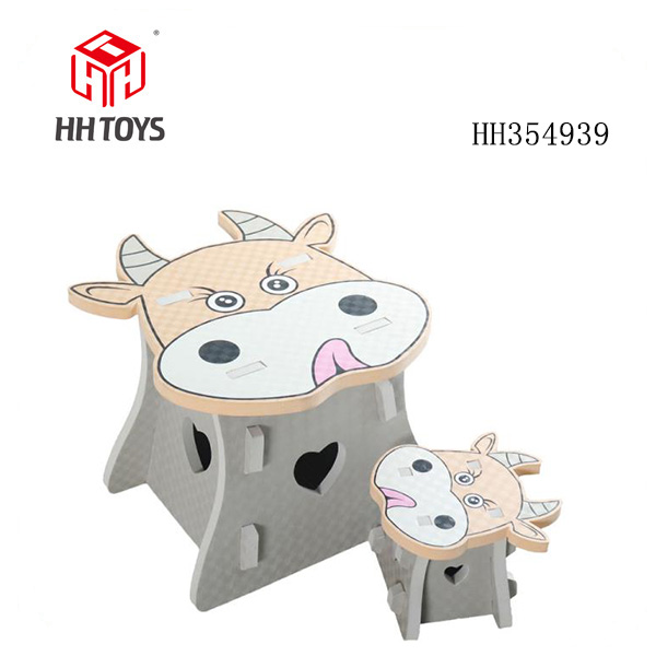 EVA Cow Children's Table and Chair Set (GCC)