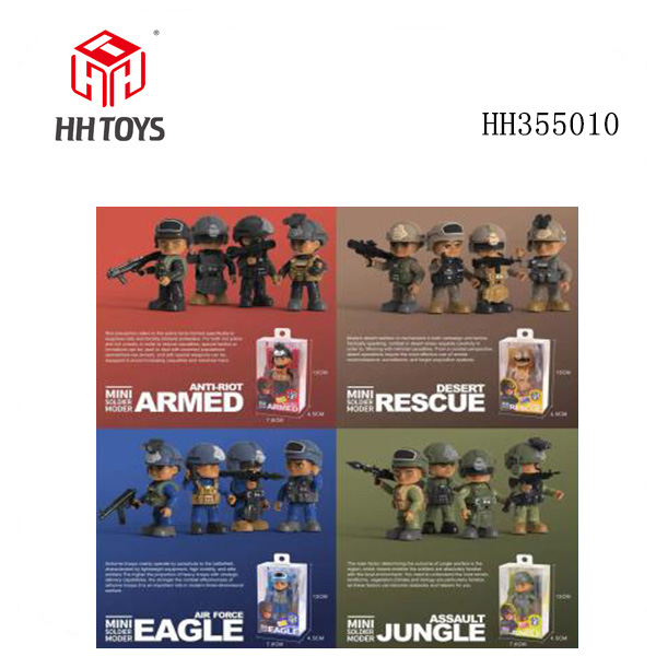 军人静态玩具
