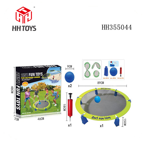 2-in-1 bouncing table game