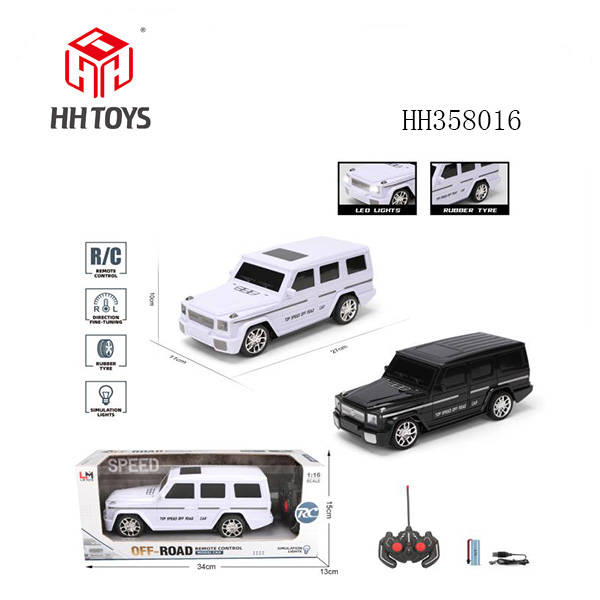 1: 16 remote-controlled model car“