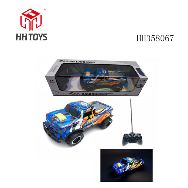 1: 20 PET car shell 4-way remote control off-road vehicle (battery included: 3.7V lithium battery under the car+USB data cable remote control 2AA not included) Ford pickup truck non infringing