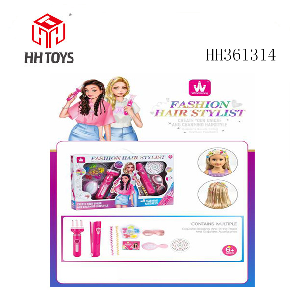 Hairdressing and Weaving Toys - Braiding and Hair Clippers