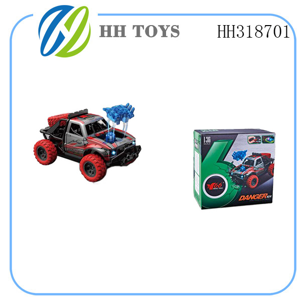 1: 36 Alloy  Pull back Off-road vehicle