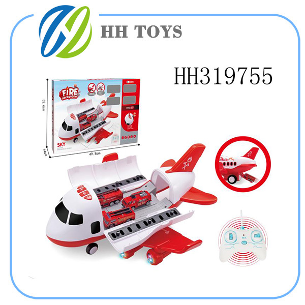 R/C box airplane (fire fighting)